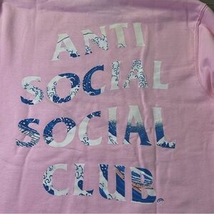 Anti Social Social Club Pink Kids Shirt